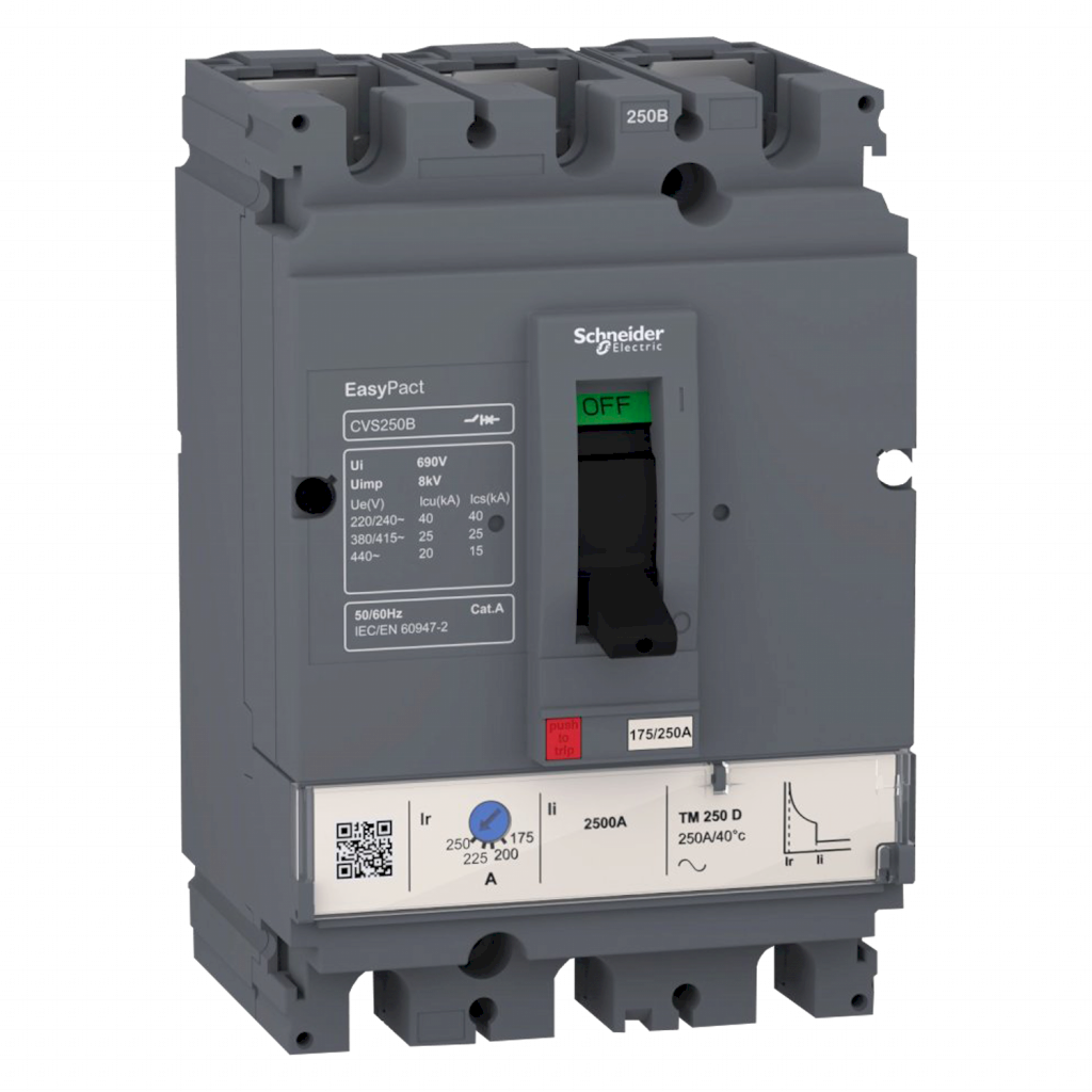 INTERR. CVS100B 3x80A 25KA 3P3D LV510306