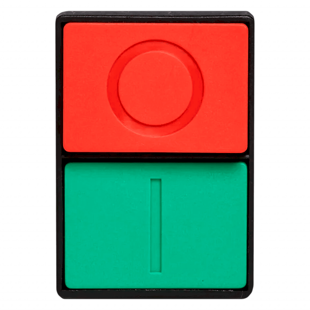 PULSADOR DOBLE STECK ROJO/VERDE PCO SAL S/CONTACTOS SLPDN