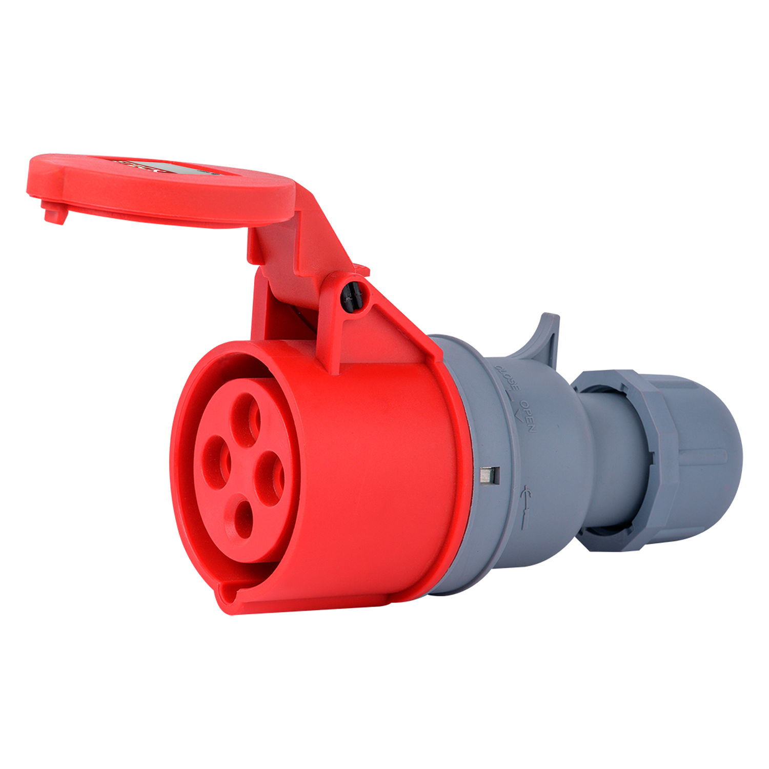 [37155] Toma Industrial Móvil Triton 3P+T 32A 380V IP44 Steck Electric