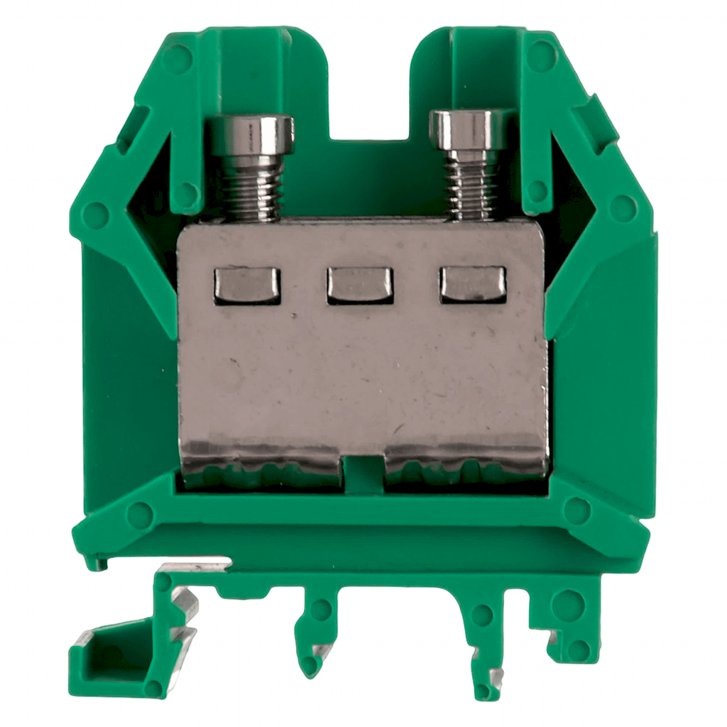 BORNE UKM UNIVERSAL DE POLIAMIDA 35MM V/AMARILL UKM-35-AV