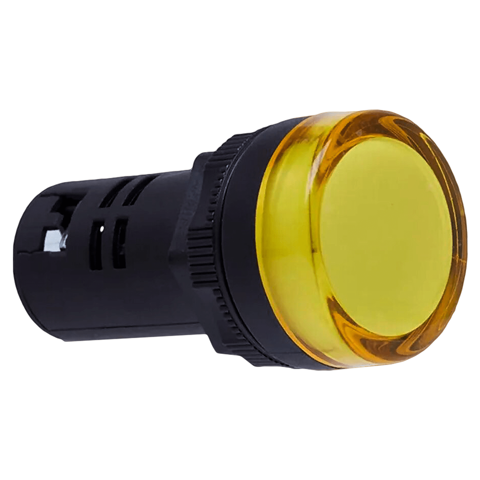 [36526] Ojo de Buey Plástico 24VCA/VCC 22mm Amarillo Steck Electric