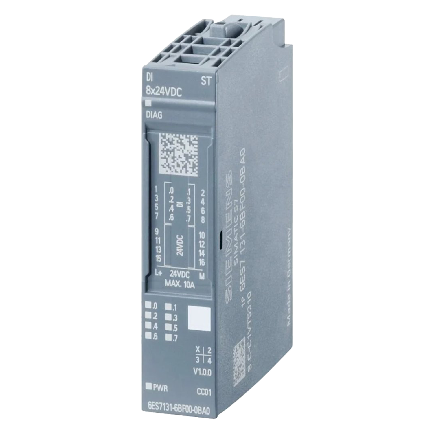 Módulo ET200SP ED: 8 SD: 0 Sobre Base 24VCC 1 Módulo Siemens