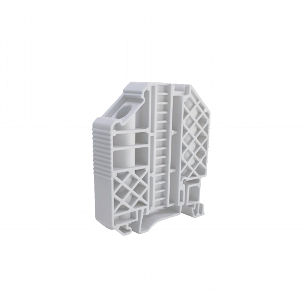 [267] Extremo bornera EKN2 P/Riel Doble Tornillo NS Asimetrico Zoloda