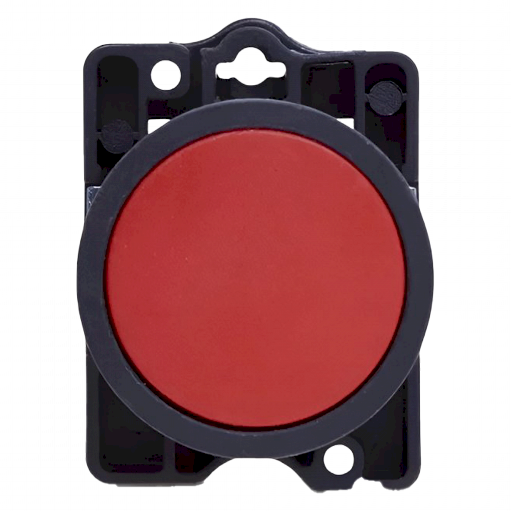 [36830] Cabezal Pulsador SLP Plástico Rasante S/Soporte Rojo Steck Electric