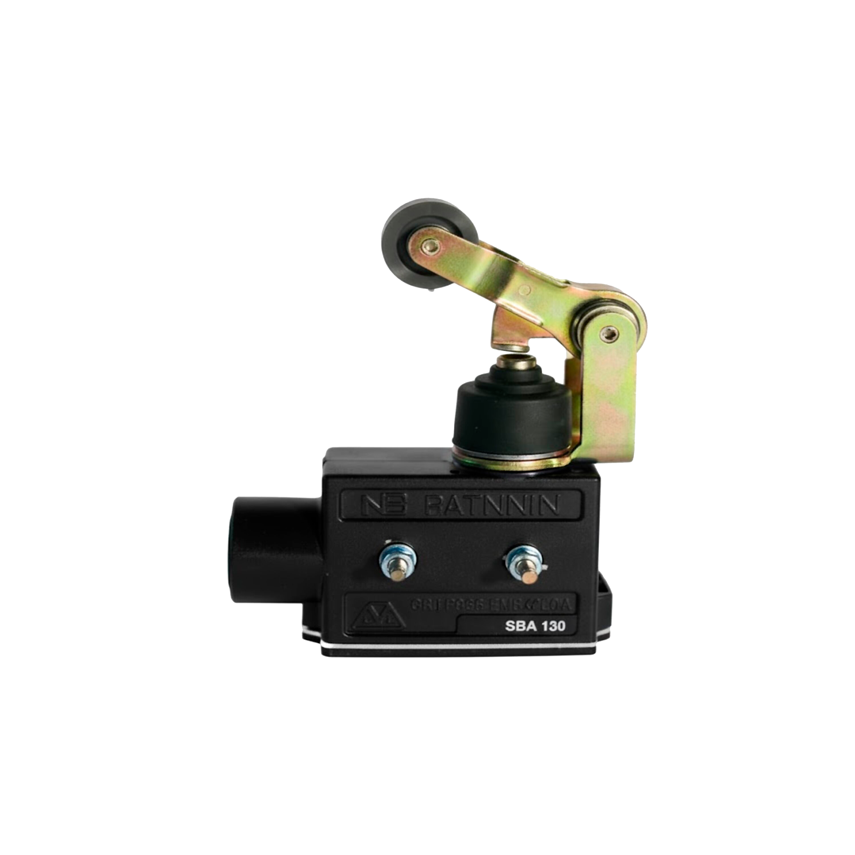 [6] Limite de Carrera Piston Metalico + Fuelle 1NA+1NC Fijacion Lateral Neumann