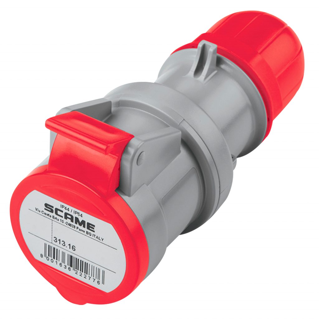 TOMA IND. MOVIL 5P 16A 380V IP44 313.1647