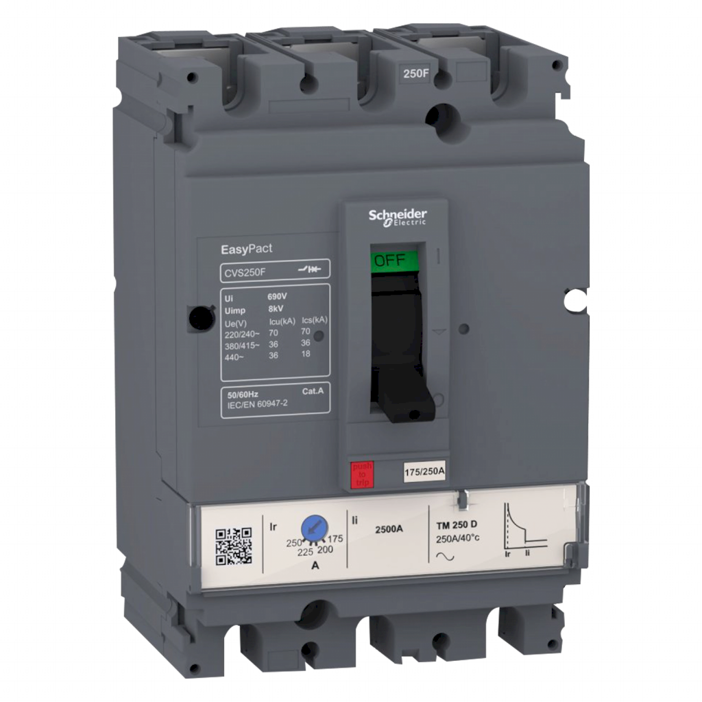 INTERR. CVS160F 3X160A 36KA 3P3D LV516333