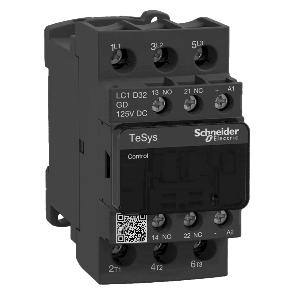 [36125] Contactor LC1D 3P 32A 690VCA 15kW 3NA Schneider Electric