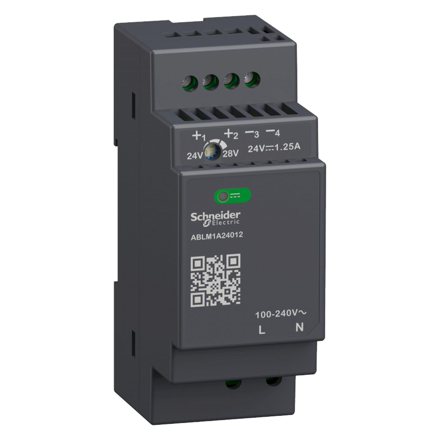 [25713] Fuente Monofásica ABLM E: 10-240V S: 24VCC 1,2A Schneider Electric