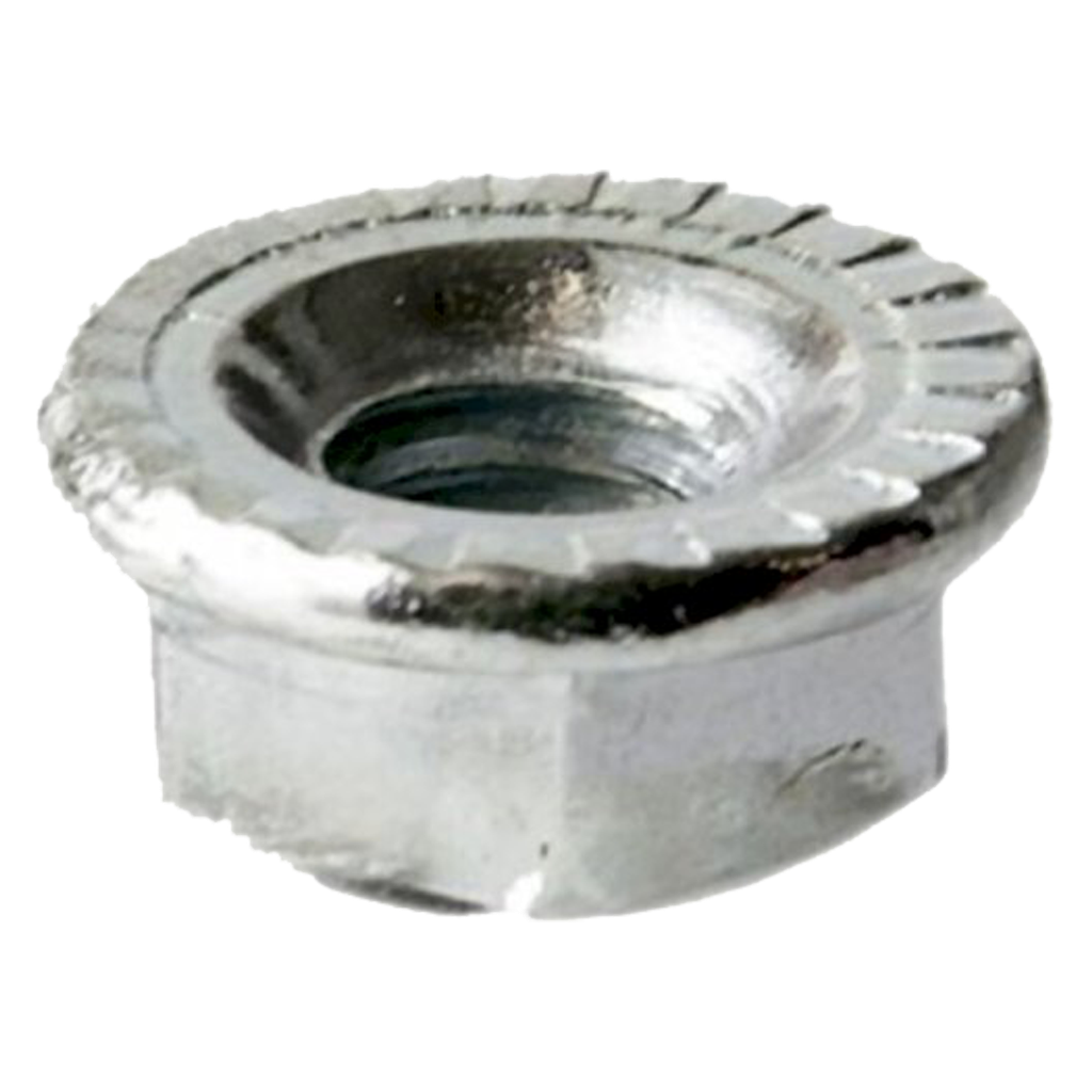 Tuerca Hexagonal C/Ala 1/4" Hierro Zincado Samet