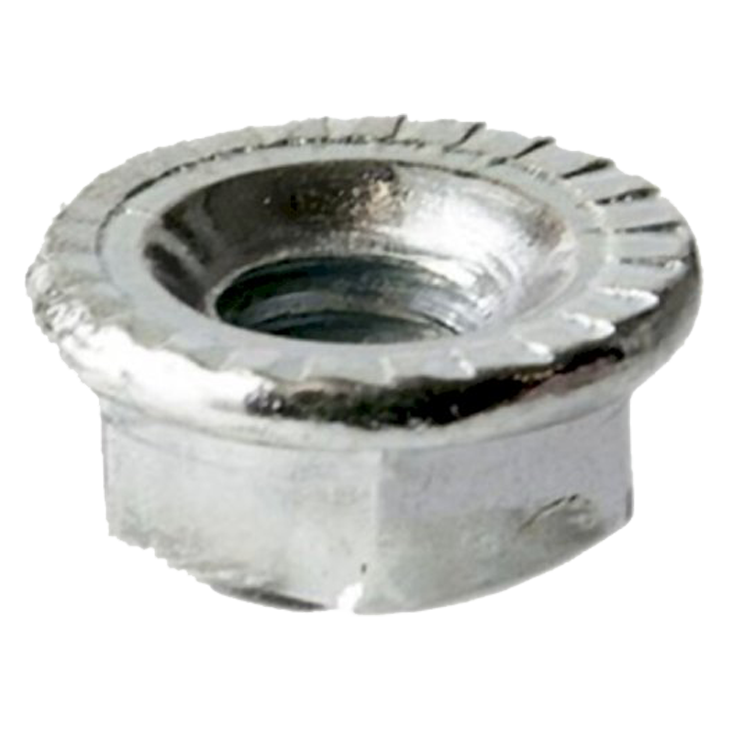 [3271] Tuerca Hexagonal C/Ala 1/4" Hierro Zincado Samet