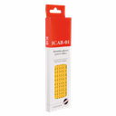 Identificadores P/Cable Amarillo Letra G Zoloda