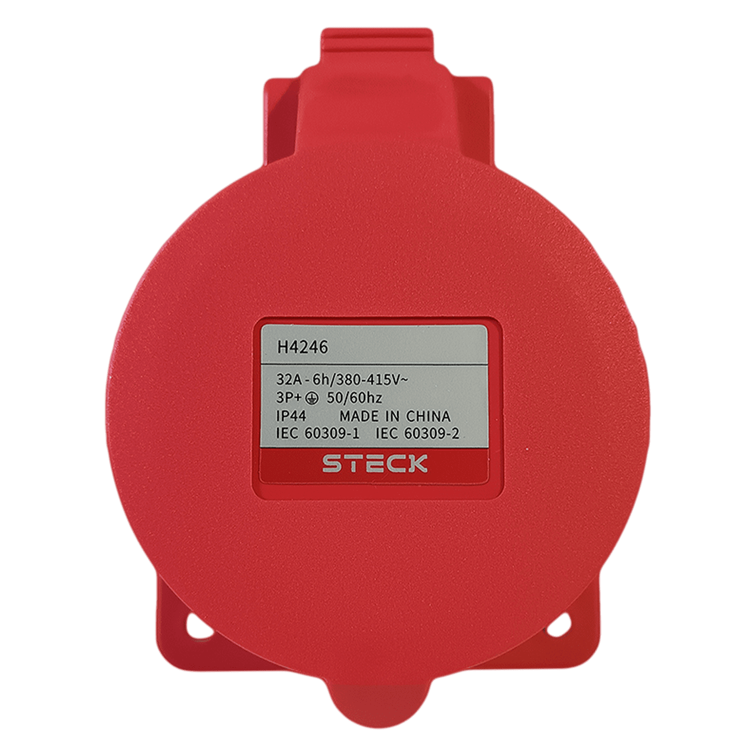 Toma Industrial Embutir Triton 32A 3P+T 380V IP44 Steck Electric