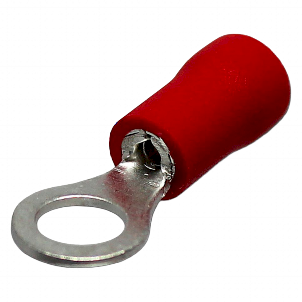 TERMINAL A3 ROJO OJAL 4mm A3