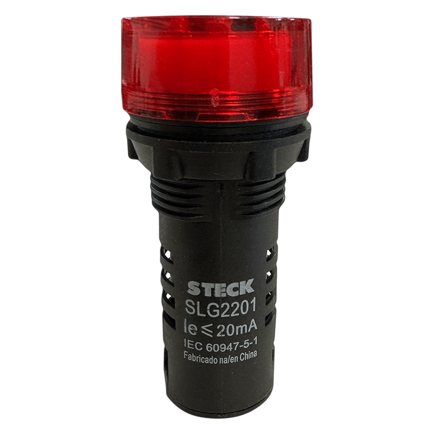 [36856] Zumbador Plástico 220VCA 50db Rojo Steck Electric