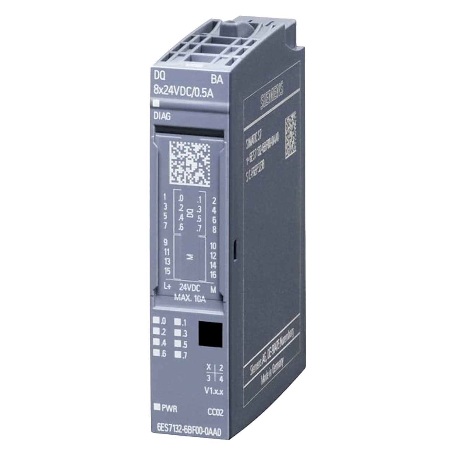 Módulo ET200SP ED: 0 SD: 8 Bornera A Resorte Siemens