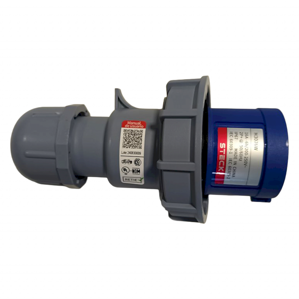 FICHA IND. MOVIL TRITON 2P+T 16A 220V IP67 H3076W