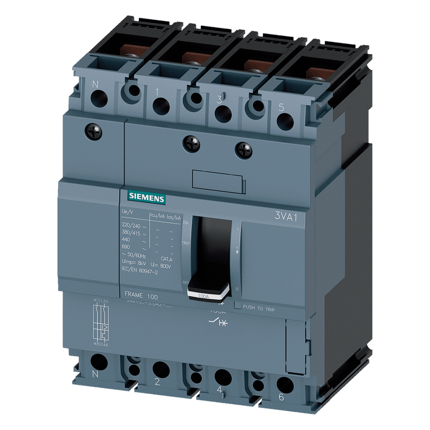 [35814] Interr. TM220 3P 63A 415VCA Siemens