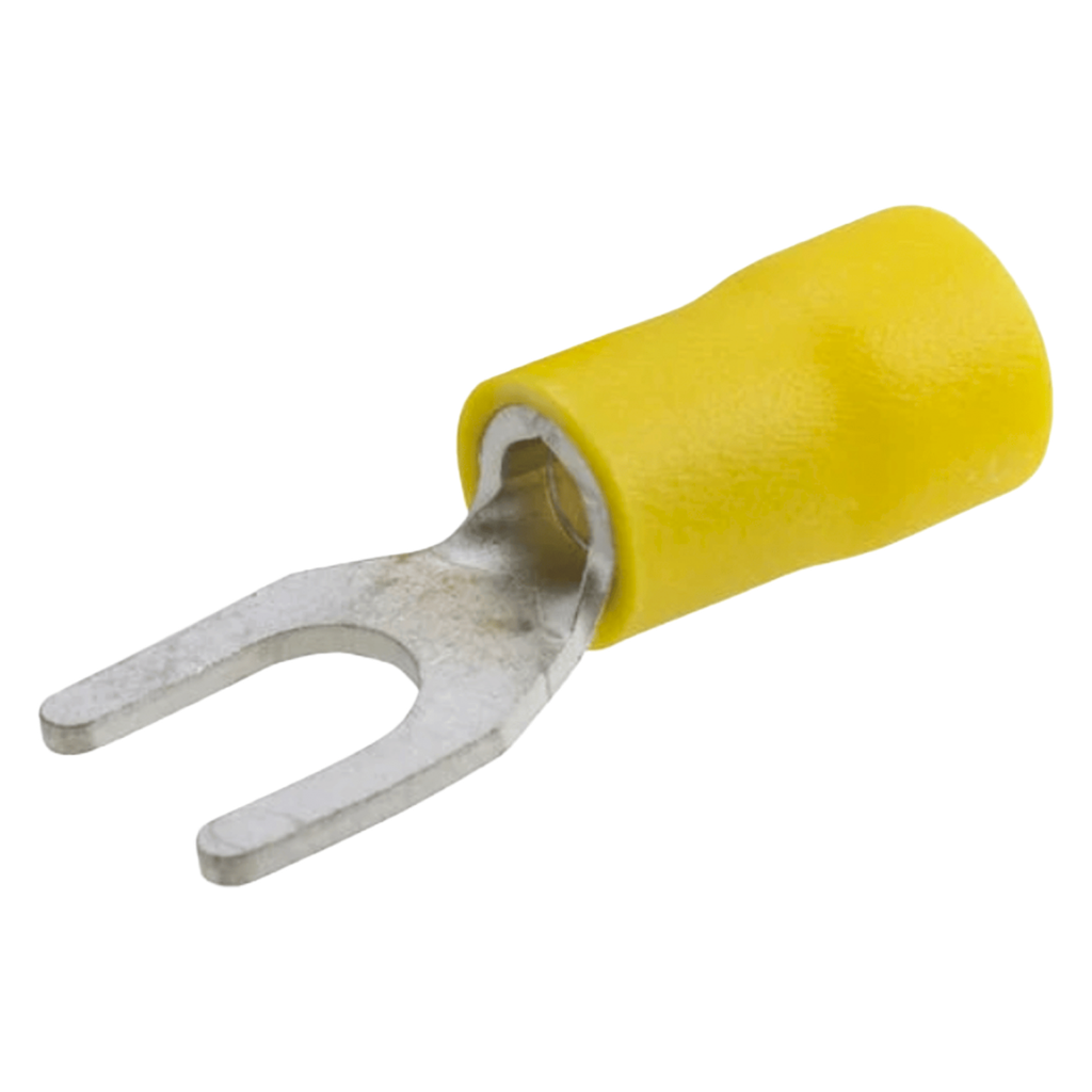 [37186] Terminal Horquilla C10 Amarillo 4mm Tbcin