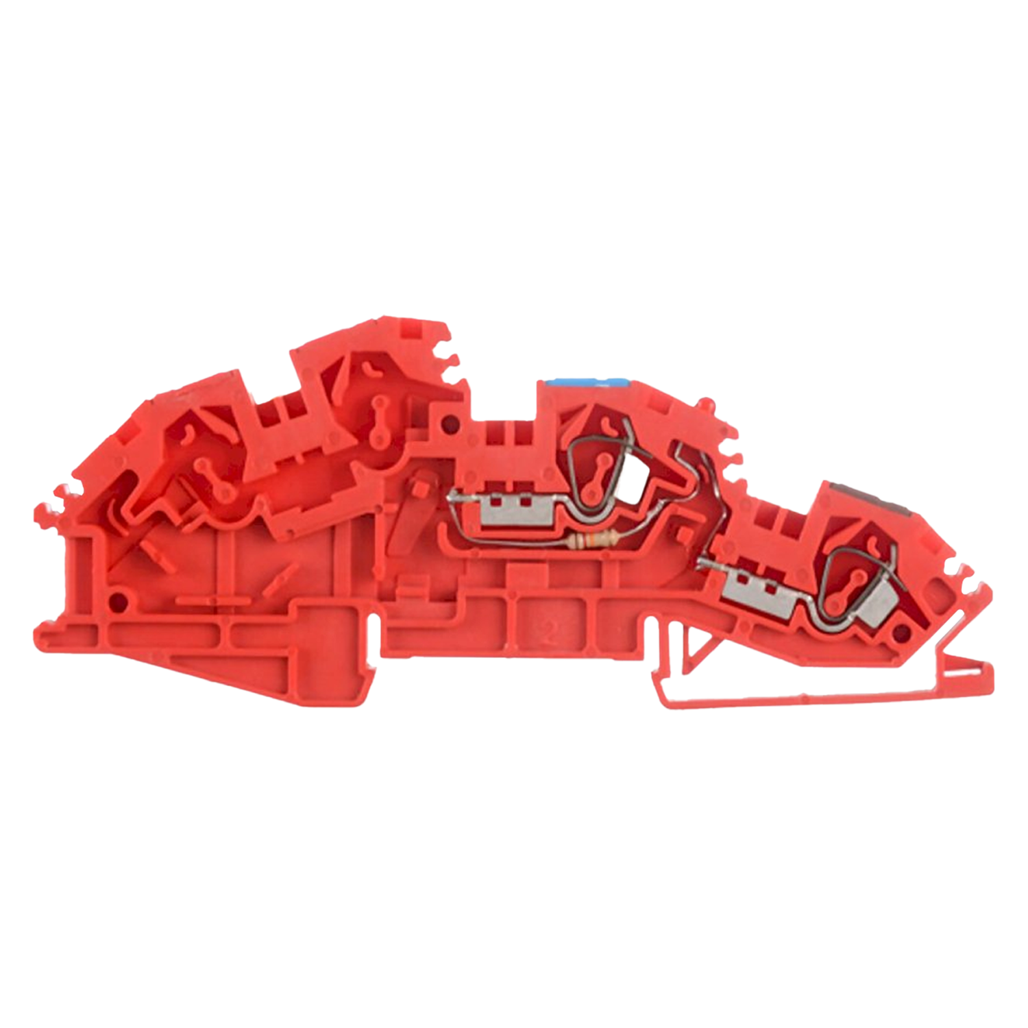 [25745] Borne BKF Resorte 1,5mm2 Rojo Zoloda