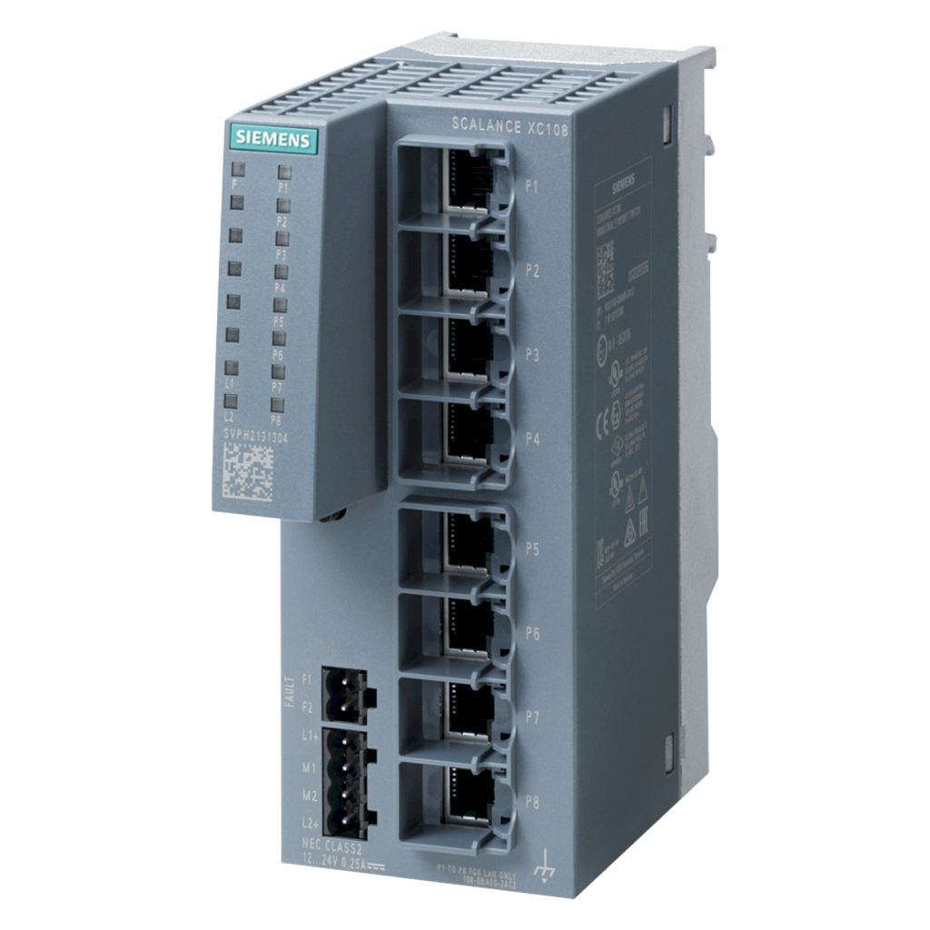 SWITCH SCALANCE XC108 8x10/100Mb RJ45 100410485