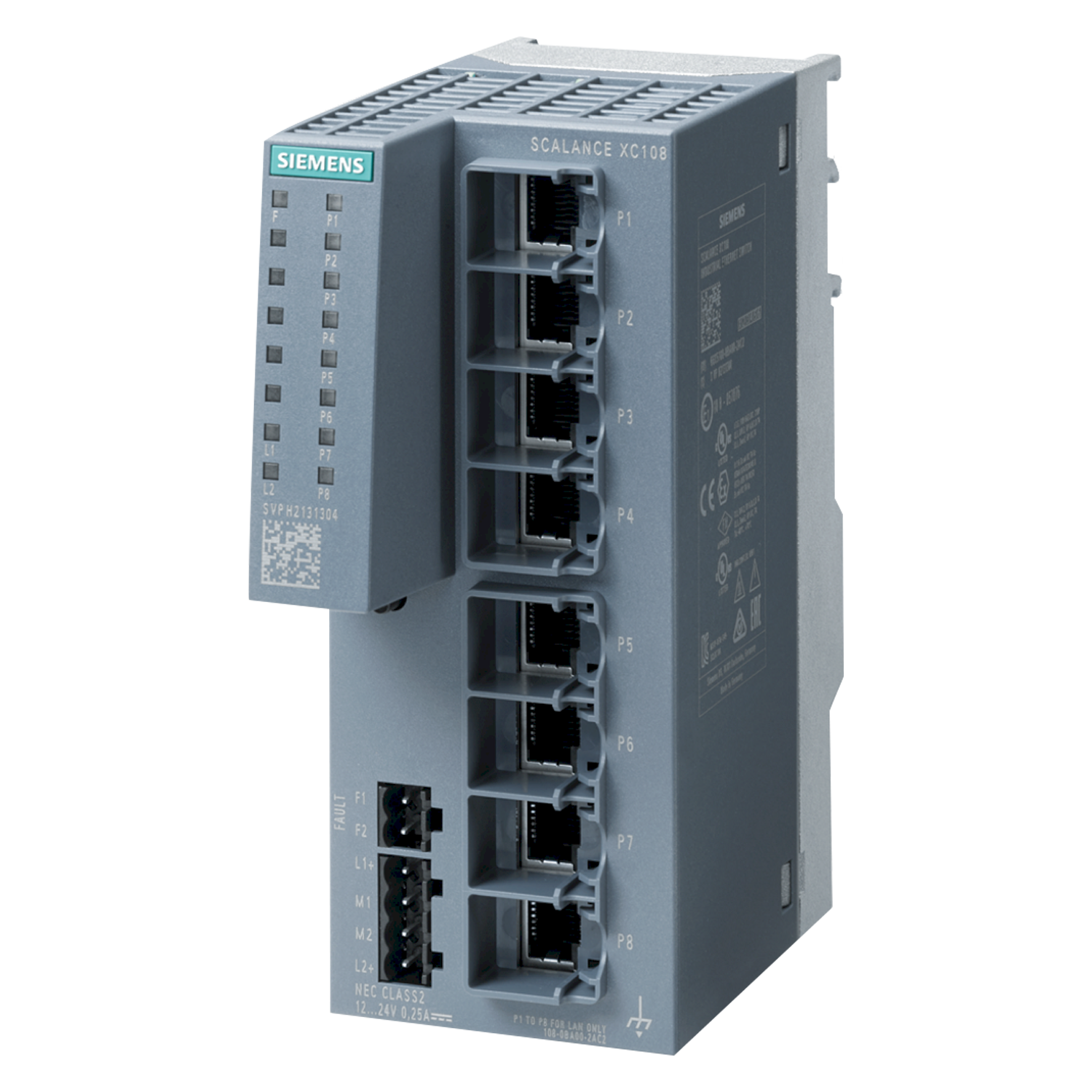 [25715] Switch Scalance XC108 No Administrado 8xRJ45 10/100Mbit/s Siemens