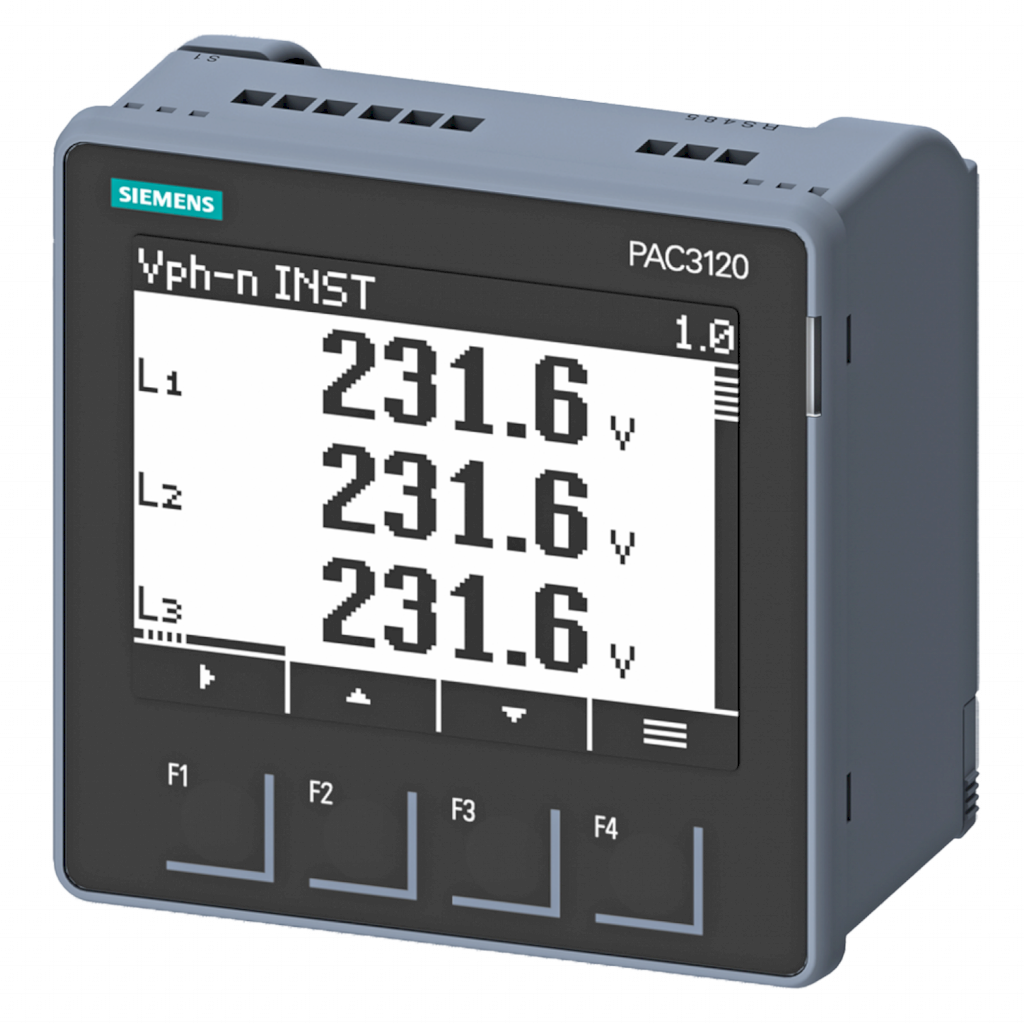 MULTIMEDIDOR SENTRON PAC3120 LCD 96X96 MODBUS RTU" 100540471
