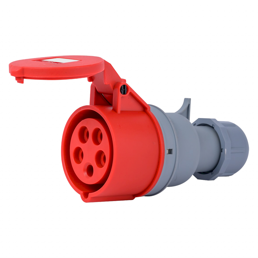 Toma Industrial Móvil Triton 3P+N+T 32A 380V IP44 Steck Electric