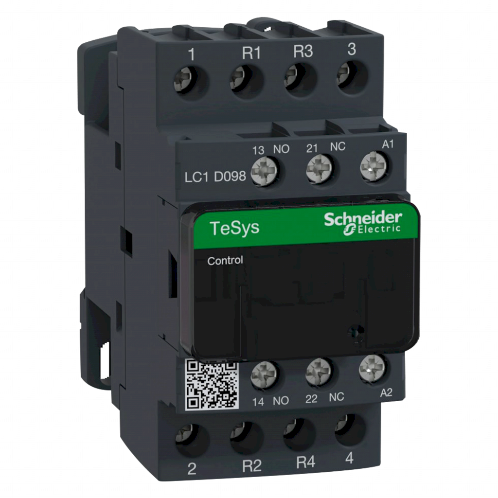 CONTACTOR D 9A 1NA+1NC 110VCA 4P LC1D098F7