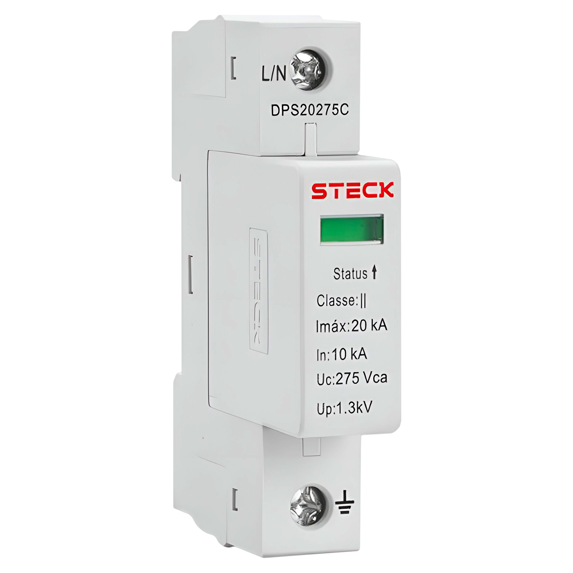 Descargador de Sobretension Atmosferica Clase II 20kA 275-350V Steck Electric