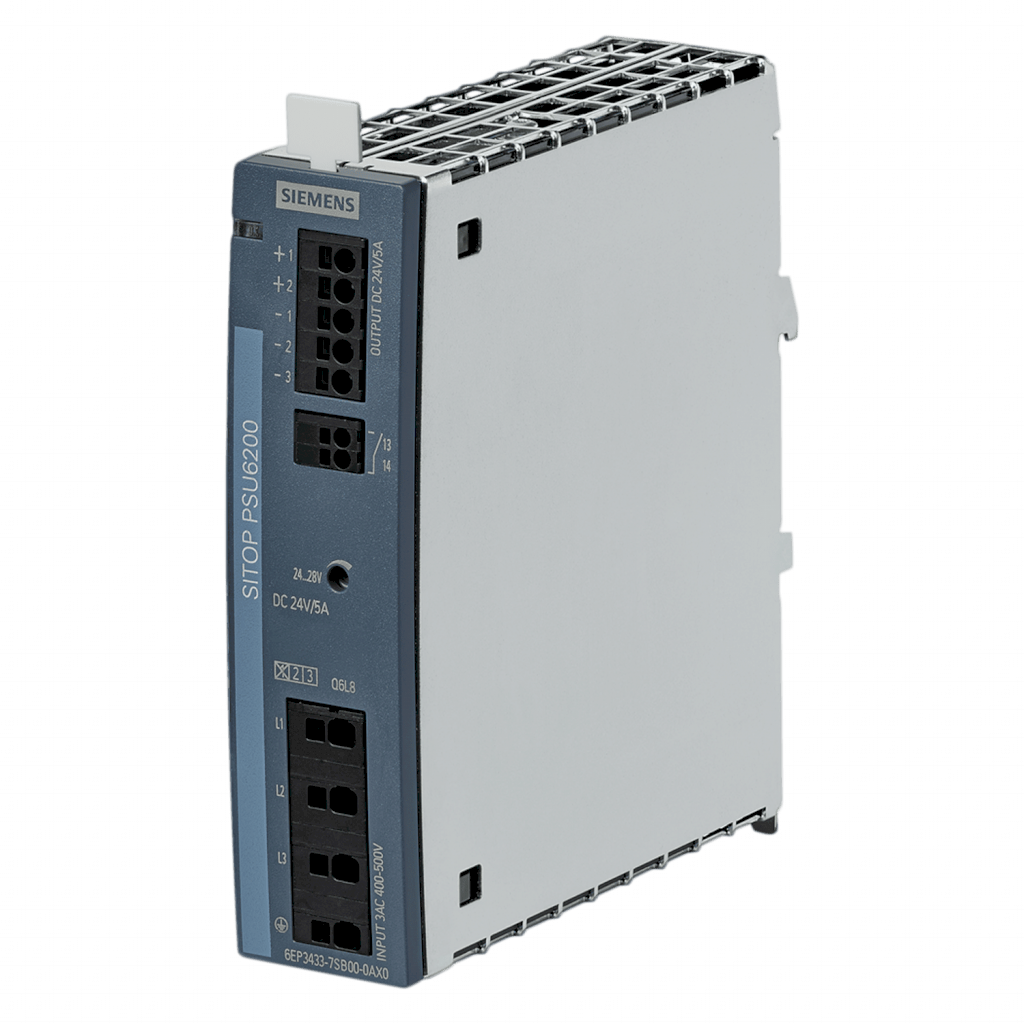 [23772] Fuente Trifásica E: 400VCA S: 24VCC 5A Siemens