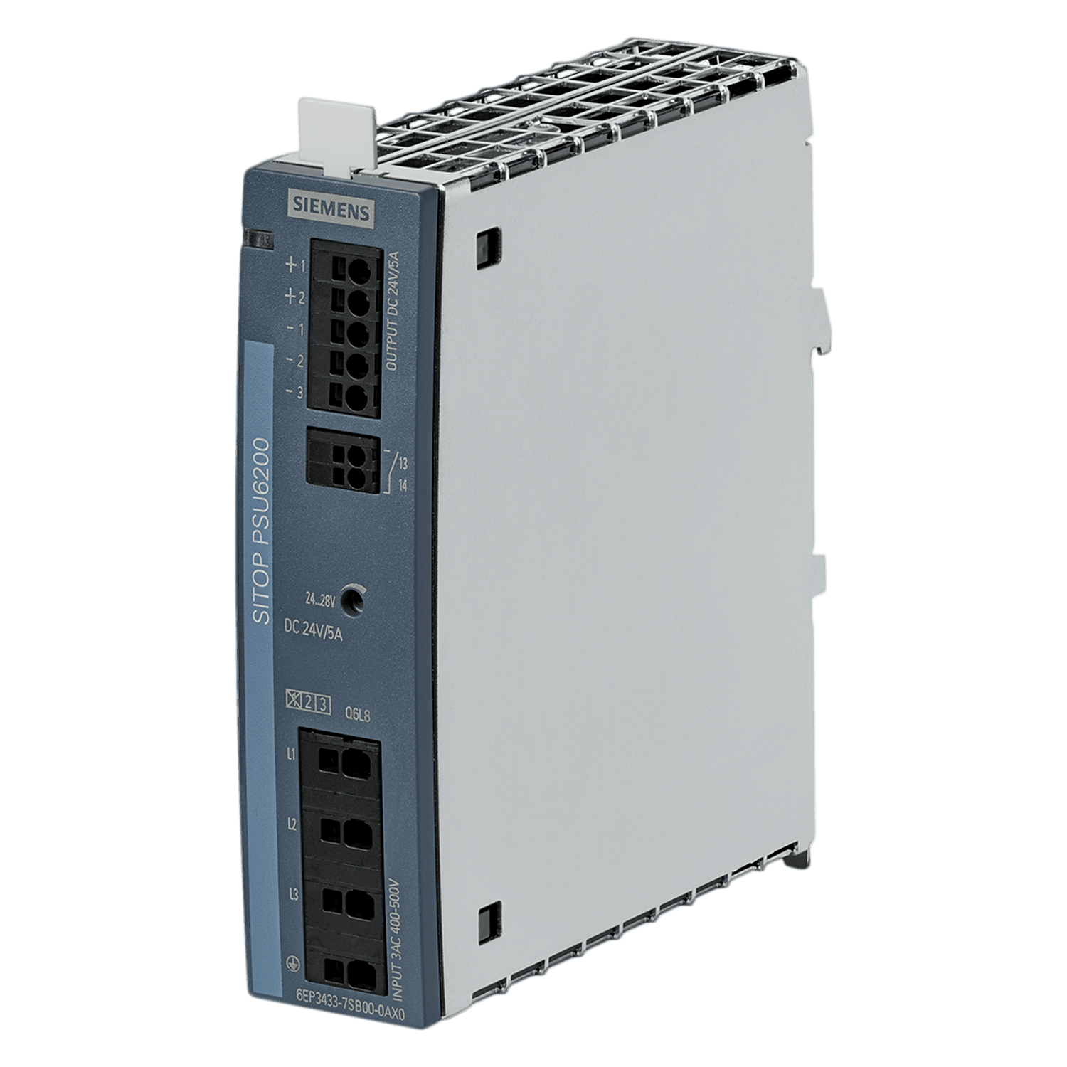 [23772] Fuente Trifásica E: 400VCA S: 24VCC 5A Siemens