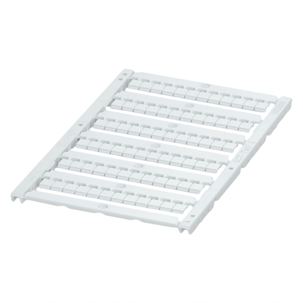 [23642] PLANCHA P/BORNES PxC 5mm 72 IDENTIFIC. ROTULADO UCT-TMF 5 ROT