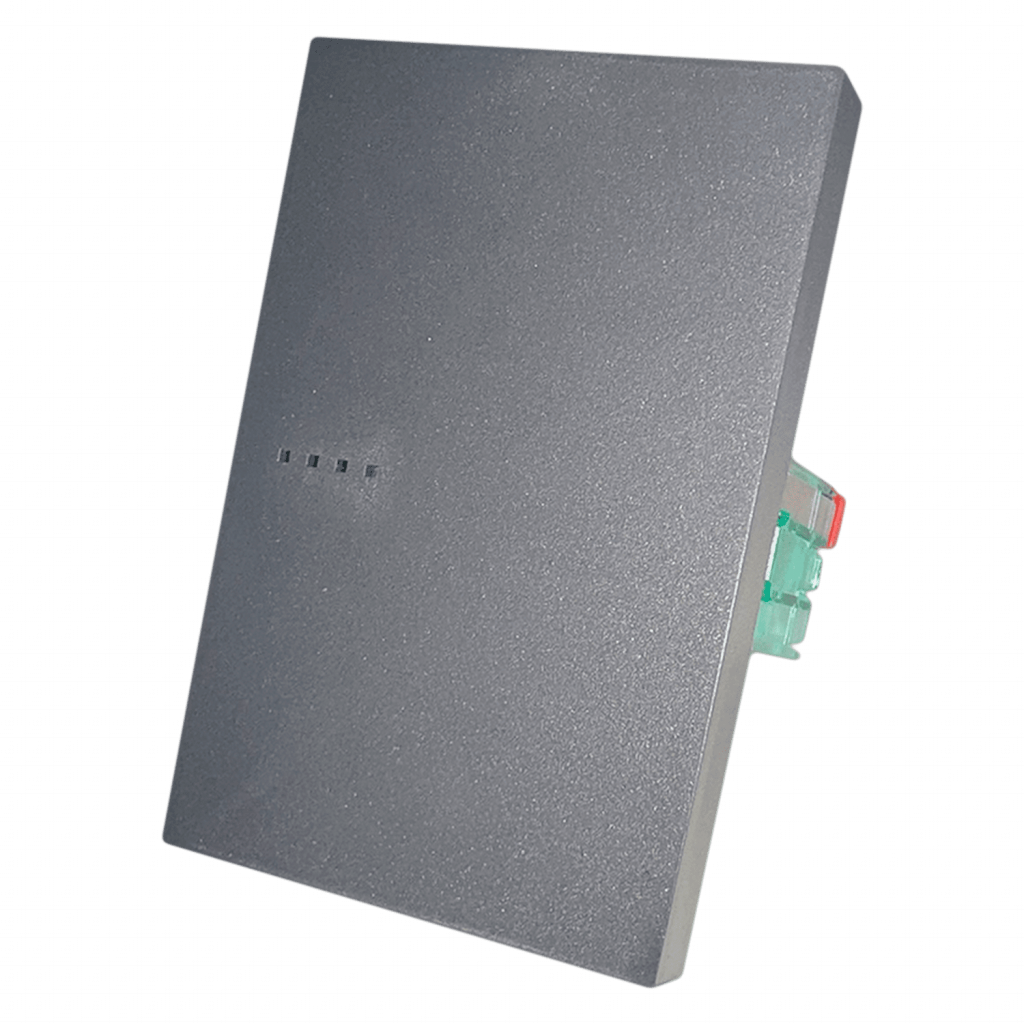 [18218] MODULO TECLA COMBINACION CUADRUPLE BAUHAUS - GRIS 6141