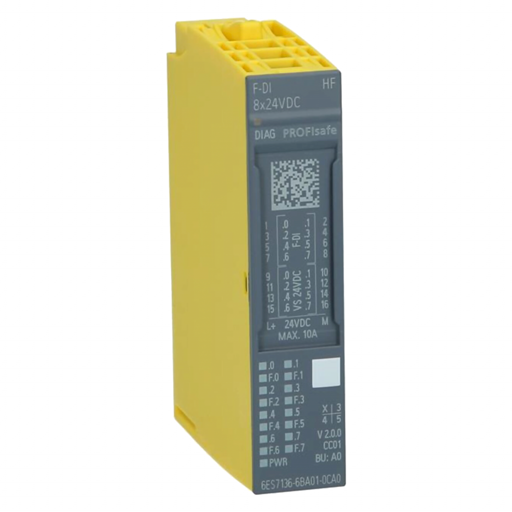 MODULO ET200SP-F 8DI 24VDC HF BASE A0 (x UNID) 6ES7136-6BA01-0CA0