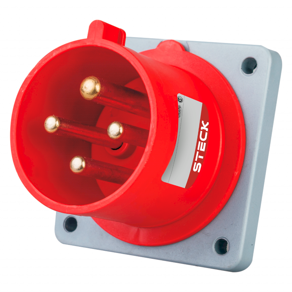 [37063] FICHA IND. FIJA DE EMBUTIR TRITON 3P+T 16A 380V IP44 H4036