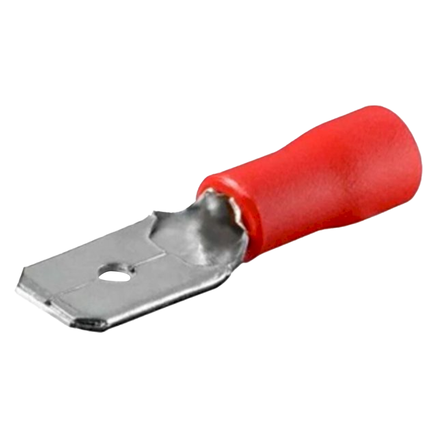 [37165] Terminal Pala Macho A21 Rojo Largo 6,3mm Tbcin