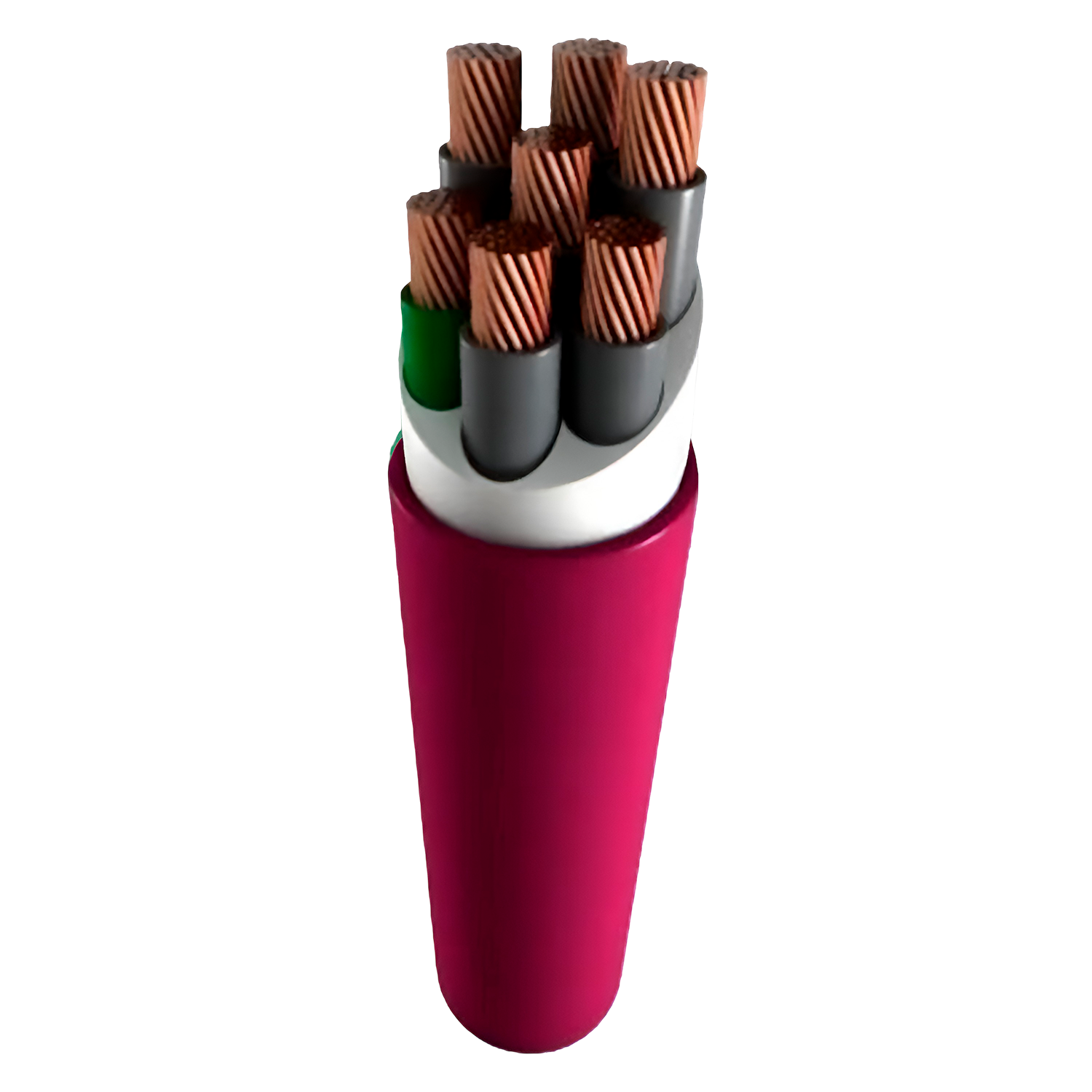 Cable Subterraneo 7x1,5mm2 10A PVC Rosa Prysmian