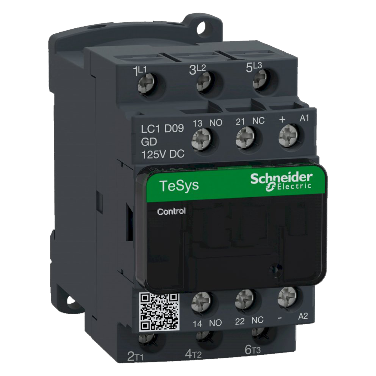 Contactor LC1D 3P 9A 690VCA 4kW 3NA Schneider Electric