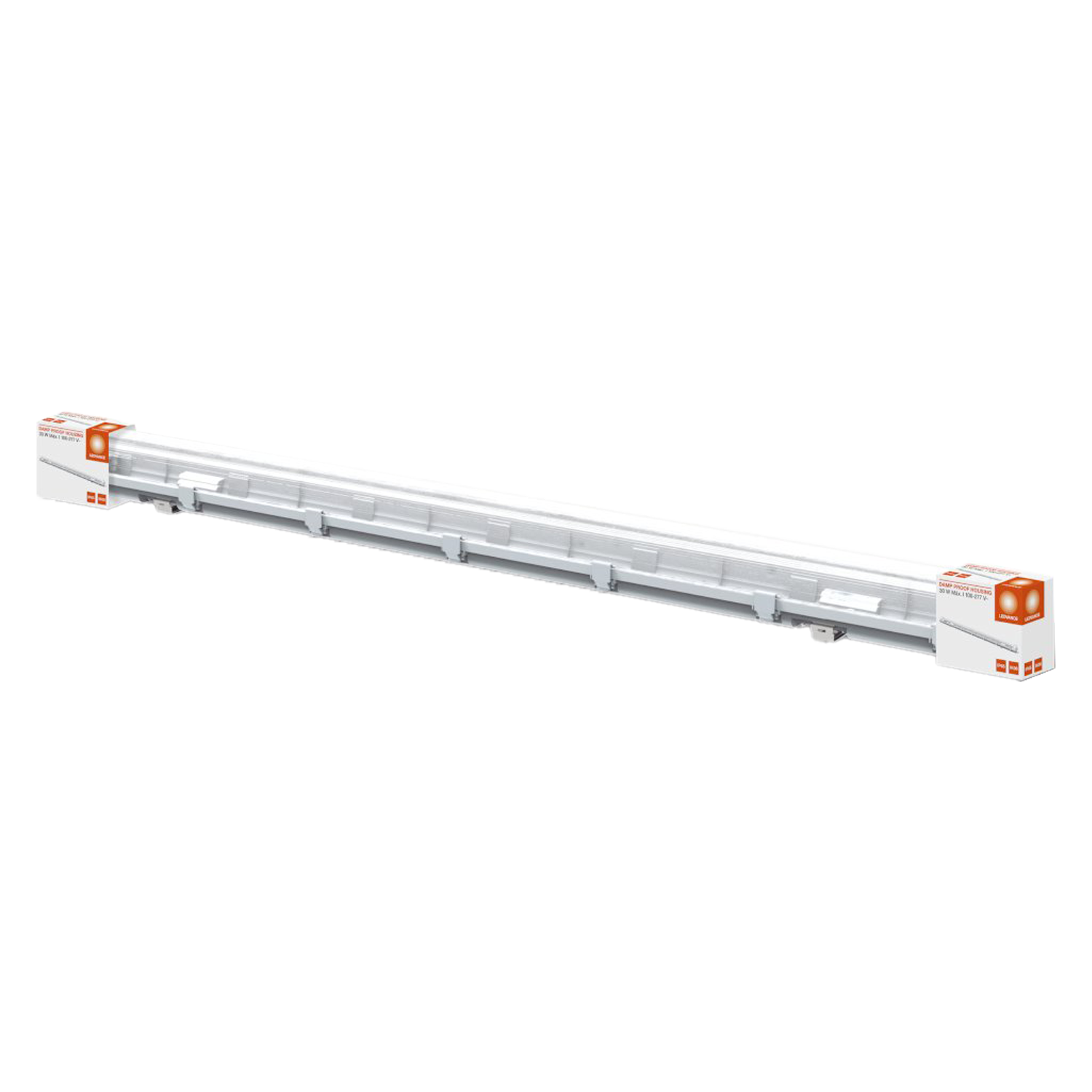 Plafon Estanco P/2 Tubos 120cm S/Tubos Incluidos Ledvance