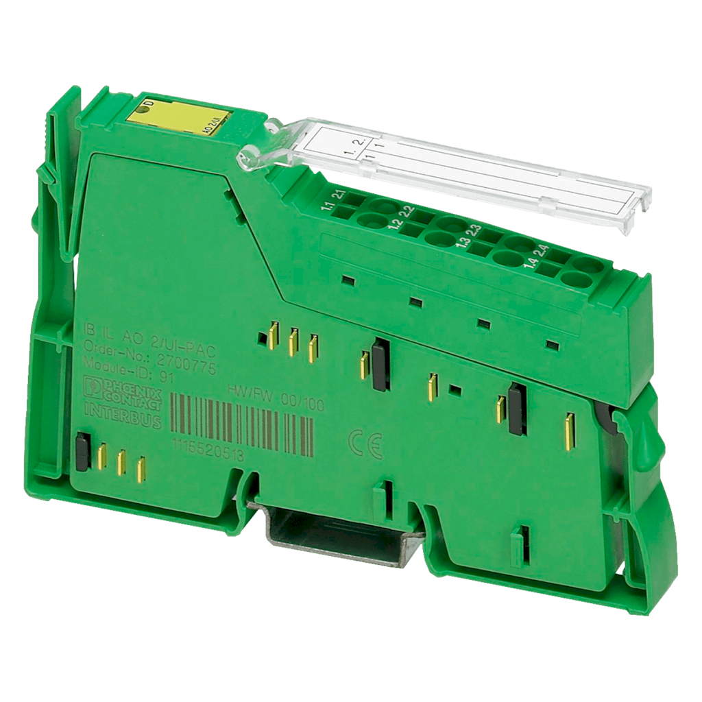 MODULO INLINE 2AO -10..0..10V/-20..0..4..20mA 2700775