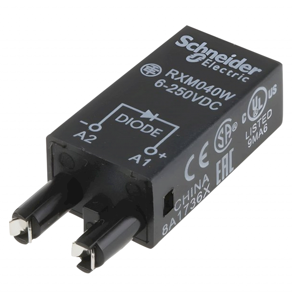 Módulo de Protección Diodo 6-250VCA Schneider Electric