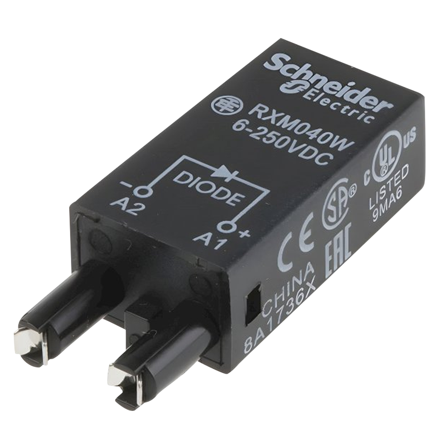 Módulo de Protección Diodo 6-250VCA Schneider Electric