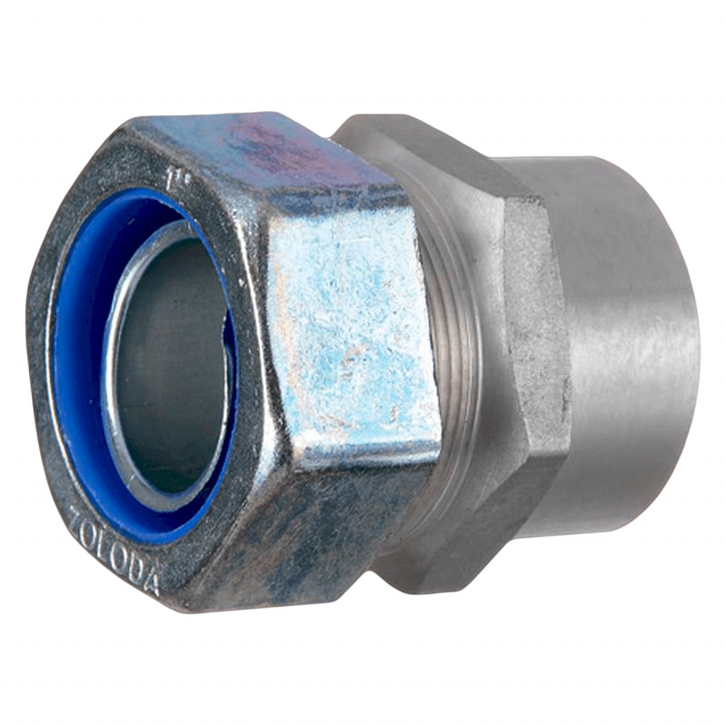 CONECTOR RECTO HEMBRA ROSCA BSP 1" P/FLEXIBLE 704.300