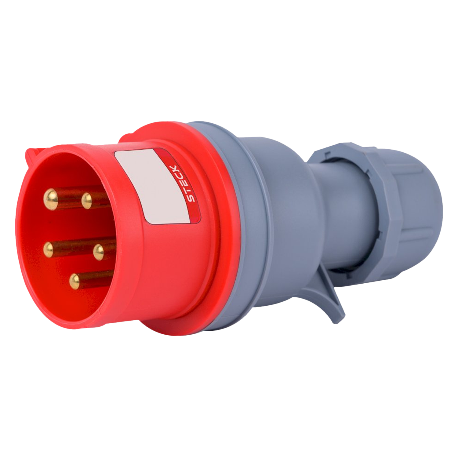 [37095] Ficha Industrial Móvil Triton 3P+N+T 32A 380V IP44 Steck Electric