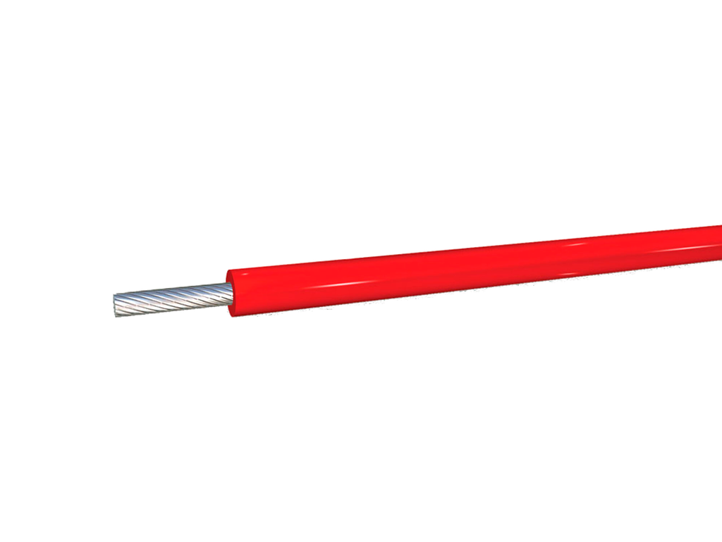 [29599] Cable Caucho Silicona 1x35mm2 165A 750V Rojo Tecno Indusil