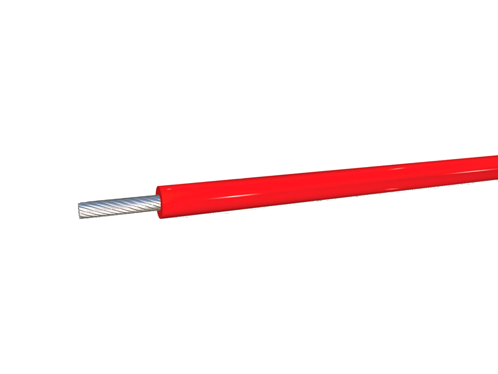 Cable Caucho Silicona 1x35mm2 165A 750V Rojo Tecno Indusil