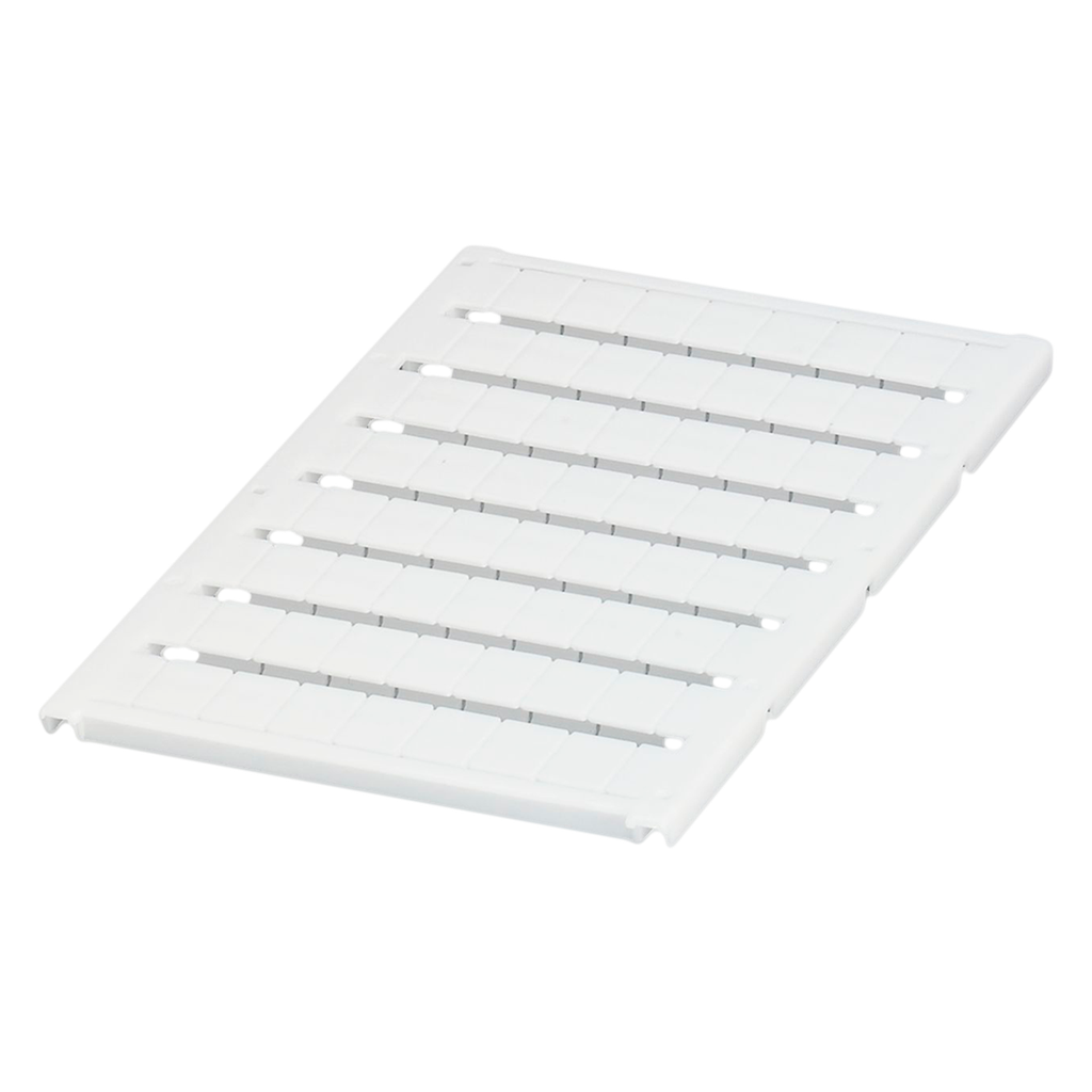 [27565] Plancha P/Bornes 10mm 36 Identificadores Rotulados Blanca Phoenix Contact