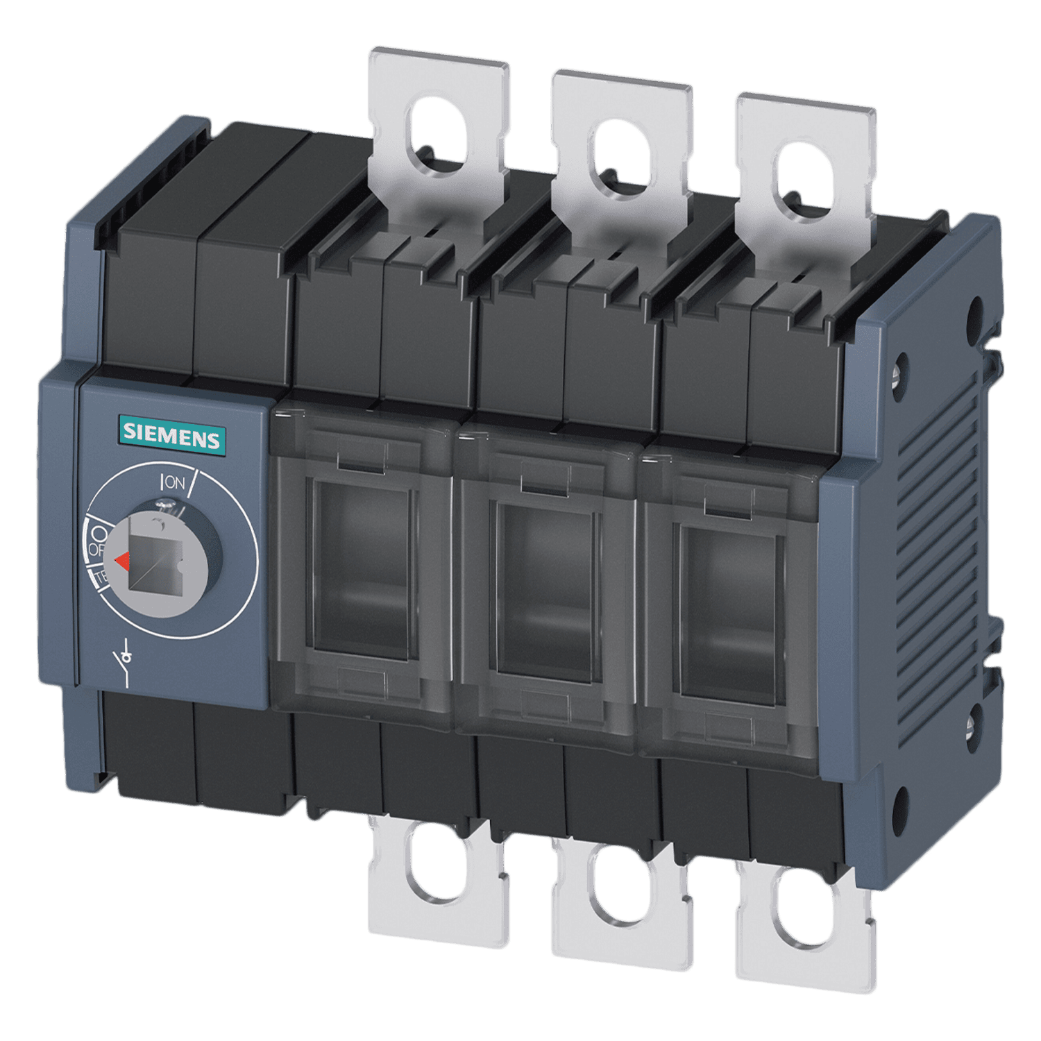 [23799] Interr. Rotativo 3P 160A 690VCA C/Portafusible Gris Siemens