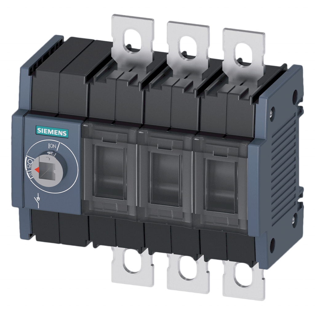 [23799] Interr. Rotativo 3P 160A 690VCA C/Portafusible Gris Siemens